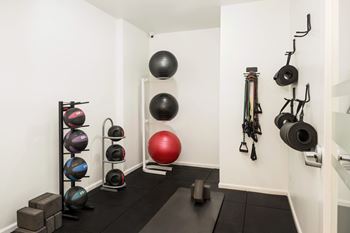 Fitness Studio at Southpark Commons Apartment Homes, Charlotte, NC